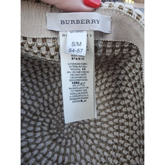 Burberry Bucket Hat Size M - Picture 2 of 4